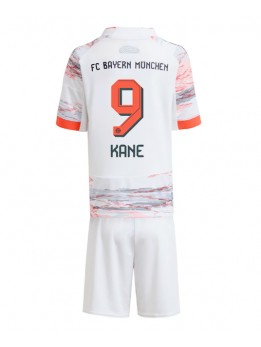Bayern Munich Harry Kane #9 Replika Borta Kläder Barn 2025-26 Kortärmad (+ byxor)